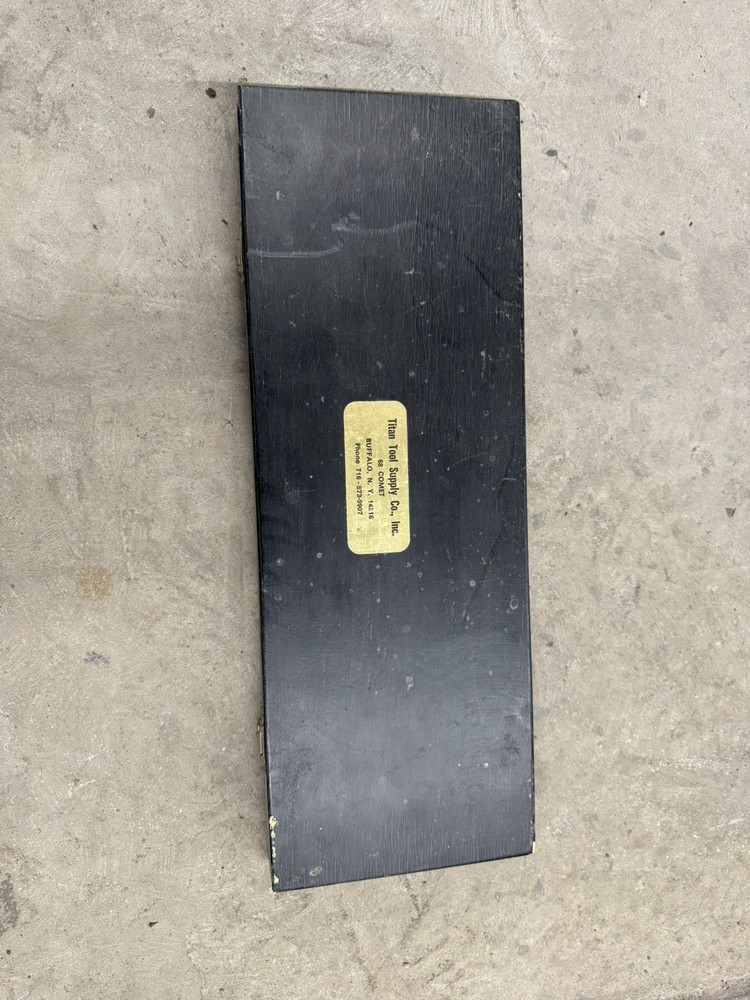 Starrett 449 12” Caliper w/ Case & Box Needle