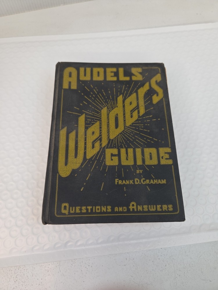 Vintage Audels welders guide welding book