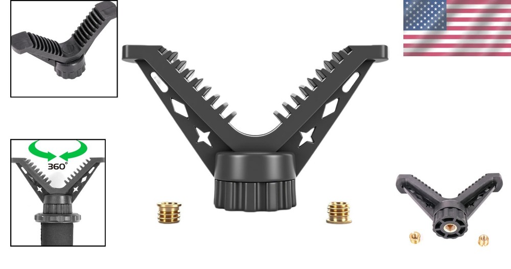 Versatile 3-In-1 Monopod Bipod Tripod for Enhanced Shooting Stability