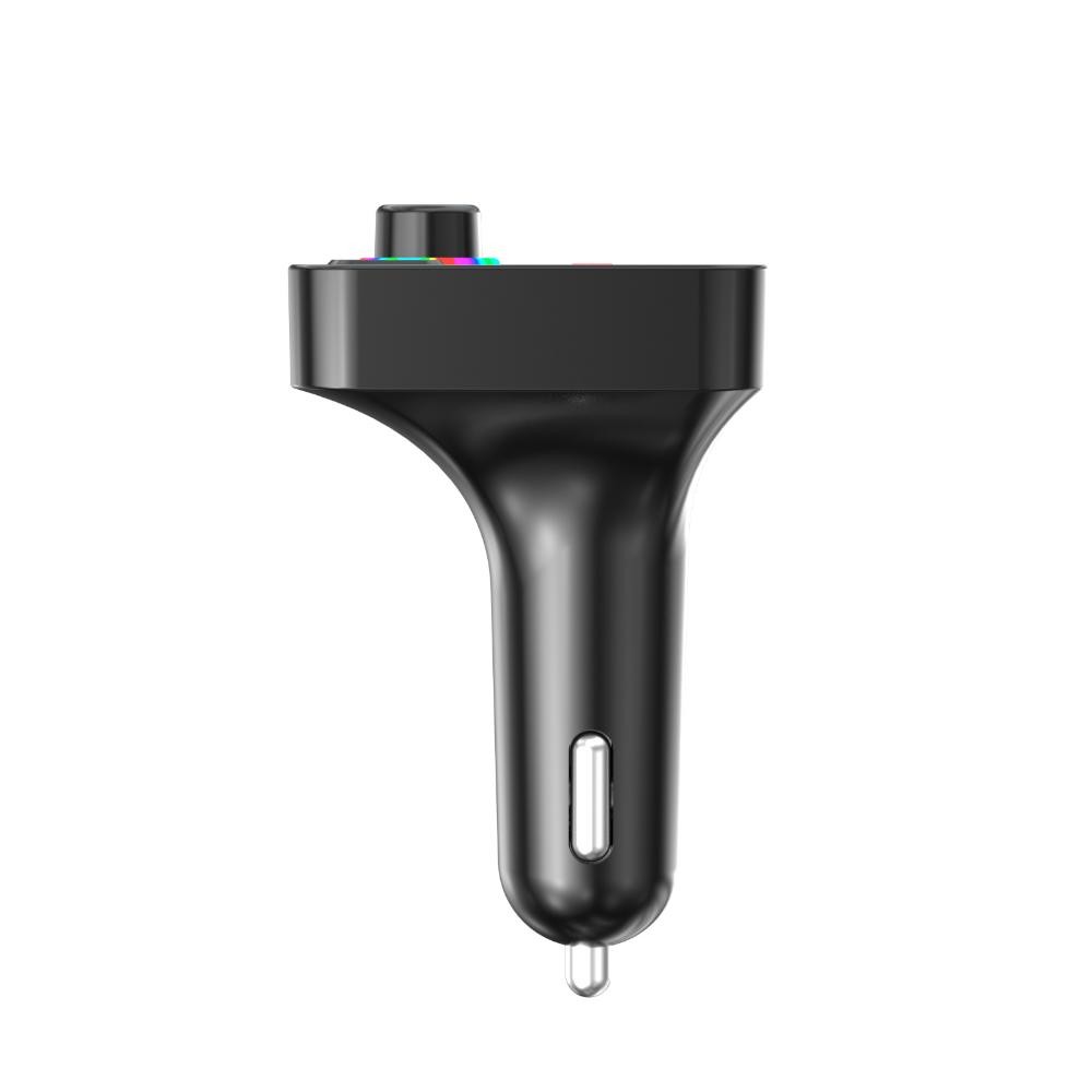 12-24V Bluetooth FM Transmitter Charger Adapter Built-in Microphone Hands-Free a