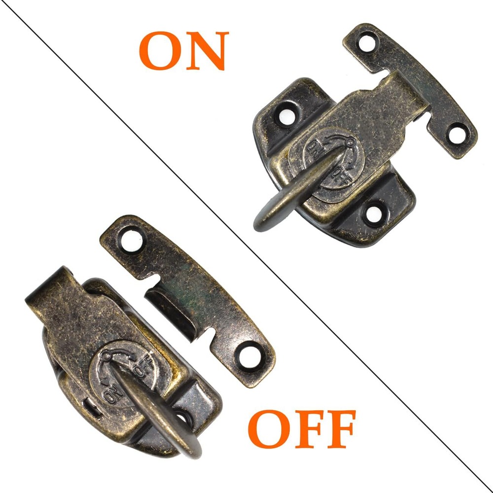 2 Pack Dining Table Locks Metal Spring Table Leaf Buckle Latches