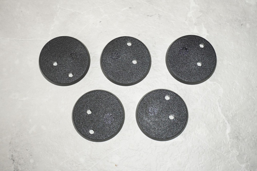 Games Workshop Warhammer 40K 40mm Round Bases x 5