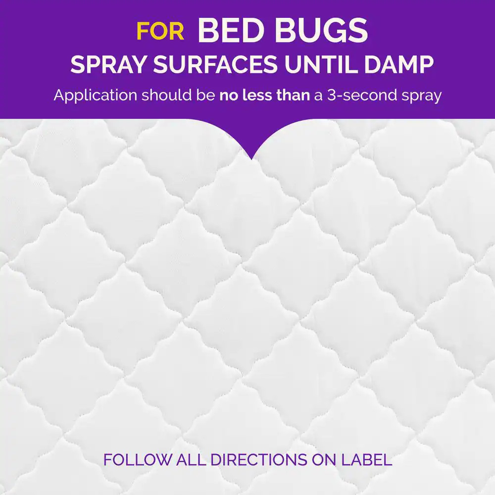 17.5 Oz. Pyrethroid-Resistant Bed Bug Insect Killer Aerosol