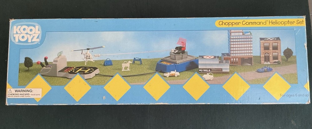KOOL TOYZ Chopper Command Helicopter Set VertiBird 2000