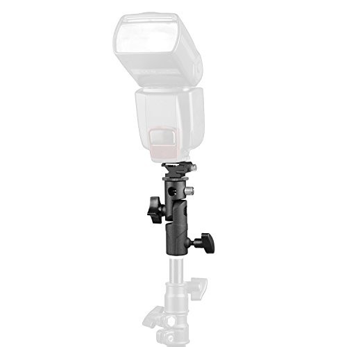 2Pack Camera Flash Speedlite Mount Swivel Bracket with Umbrella Holder for DSLR