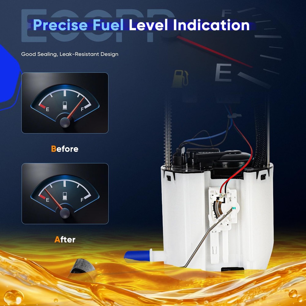 ECCPP Electric Fuel Pump Module Assembly E2649M Compatible with Transit-150...