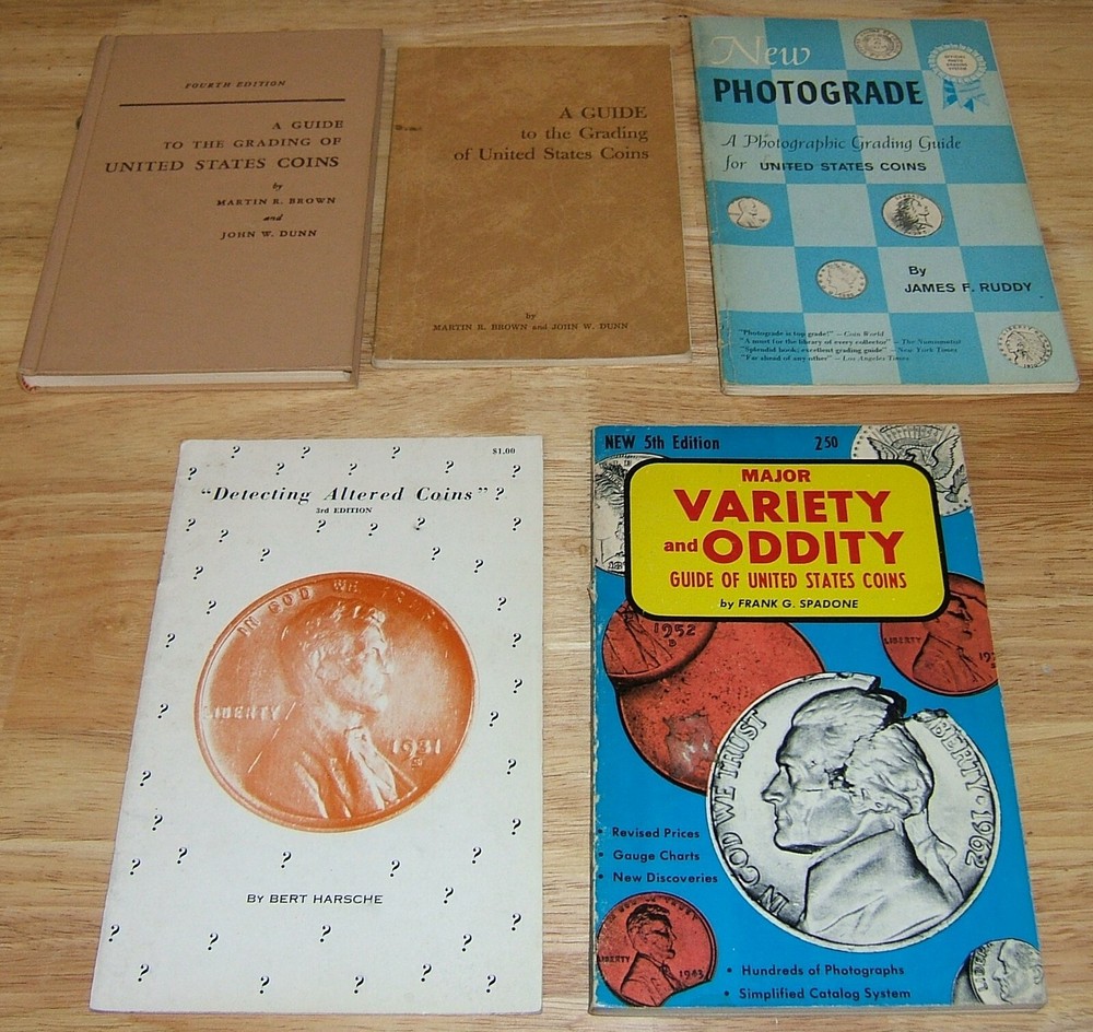 COIN BOOKS / 1950S AND 60S OOP  / GREAT SHAPE