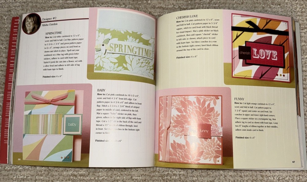 Spring Cards Idea Book