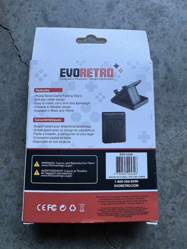 Switch Folding Stand for Nintendo Switch Lite by EVORETRO