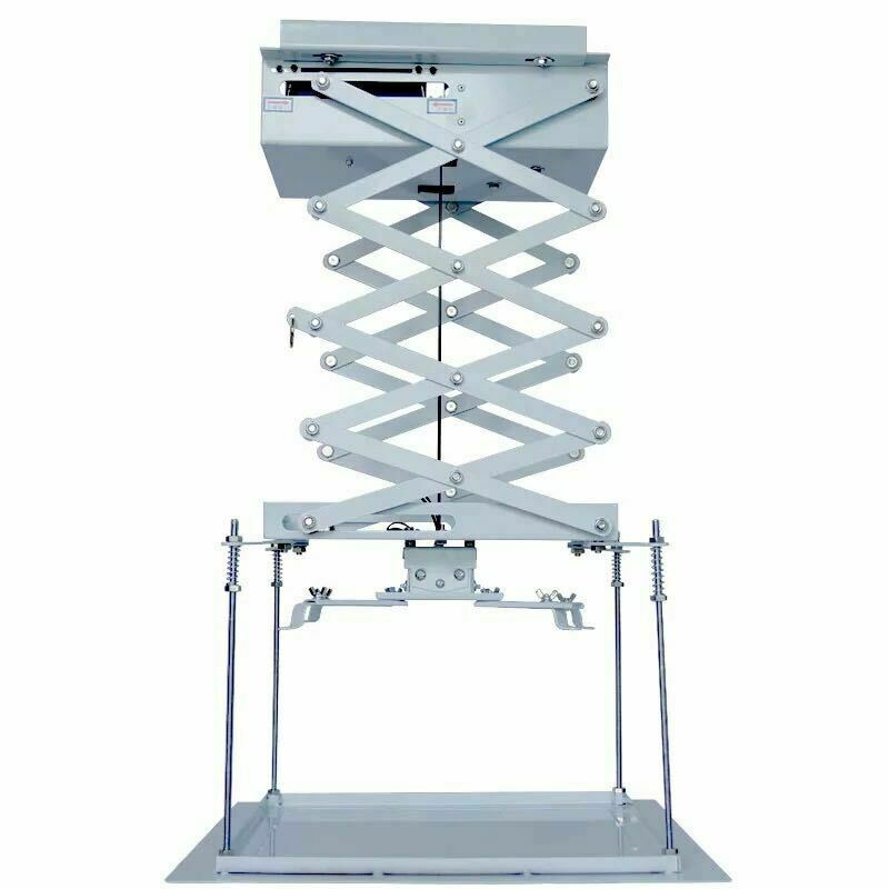 39in Electric Lift Ceiling Projector Bracket Hidden Projector withRemote Control