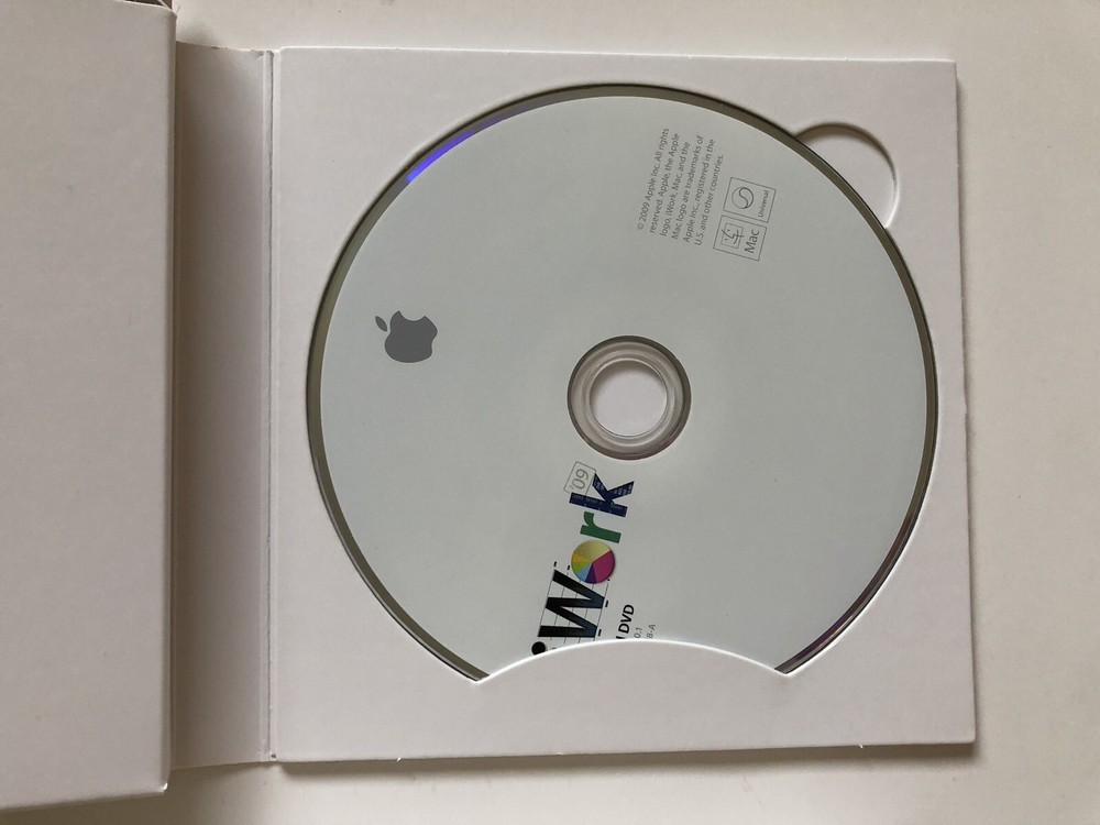 Apple iWork '09 (Retail) (1 User/s) - Full Version for Mac MB942Z/A