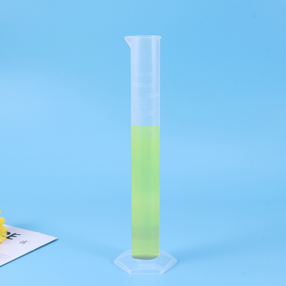 Cylinder Experiment Science Test Graduated Precise Flask for Laboratory Home Use