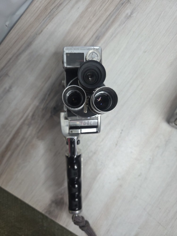Bolex D8L 8mm Camera with Grip, Accessories, Case, Ect.