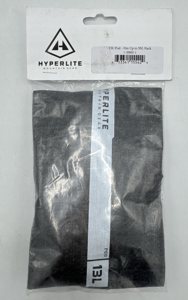 Hyperlite 13L Pod Fits Up To 55L Packs Pack Stackable Gray