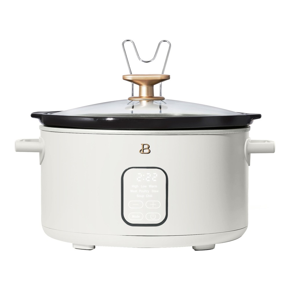 Slow Cooker 6 Quart Programmable Crock Pot Touch Activated Choose Your Color