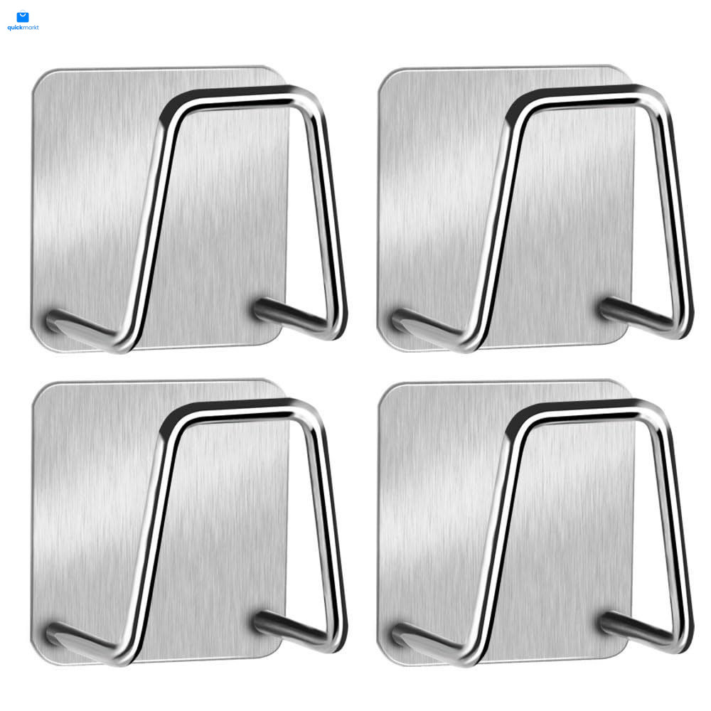 Sponge Holders for Kitchen Sink Adhesive Holder Caddy A-silver