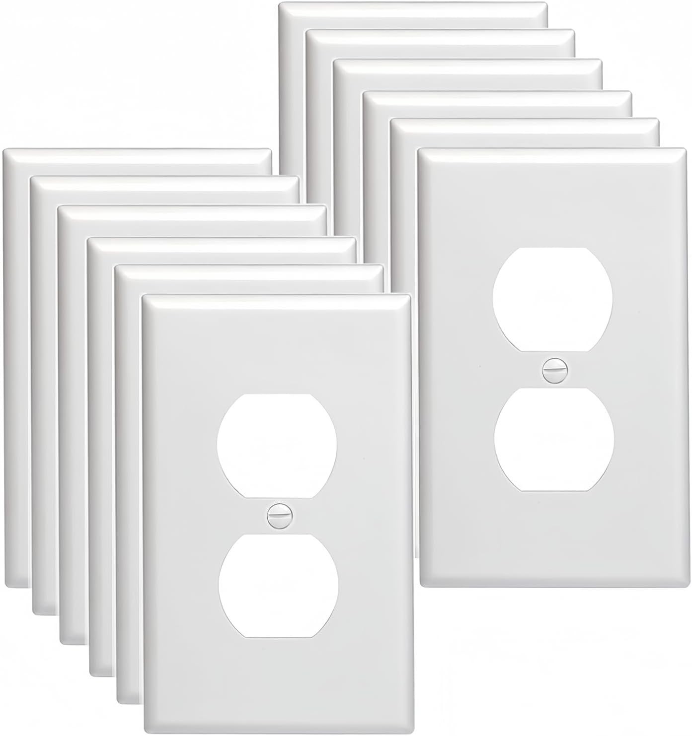 Outlet Covers Wall Plates - Electrical Outlet Cover 2/12-Pack Standard Size Best