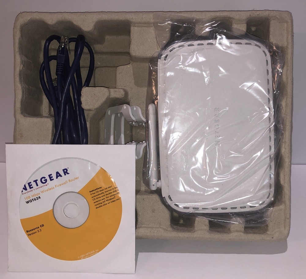 Netgear WGT624 Super-G 108 Mbps Wireless Firewall Router