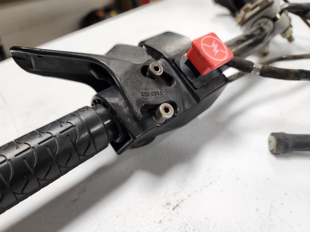 Ski-Doo MXZ MACH FORMULA Handlebars Throttle Heated Grips Headlight Kill Switch