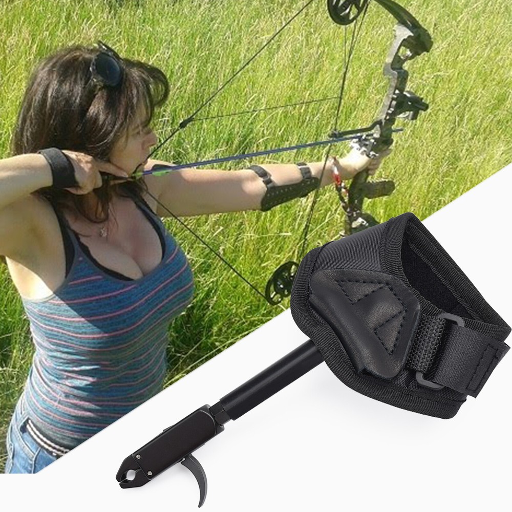 Caliper Release Aid Archery Compound Bow Adult Tools Trigger Wrist Strap 1PCS