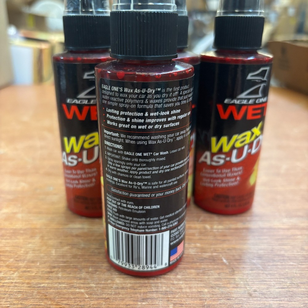 Eagle One Wax Spray 4 Pack