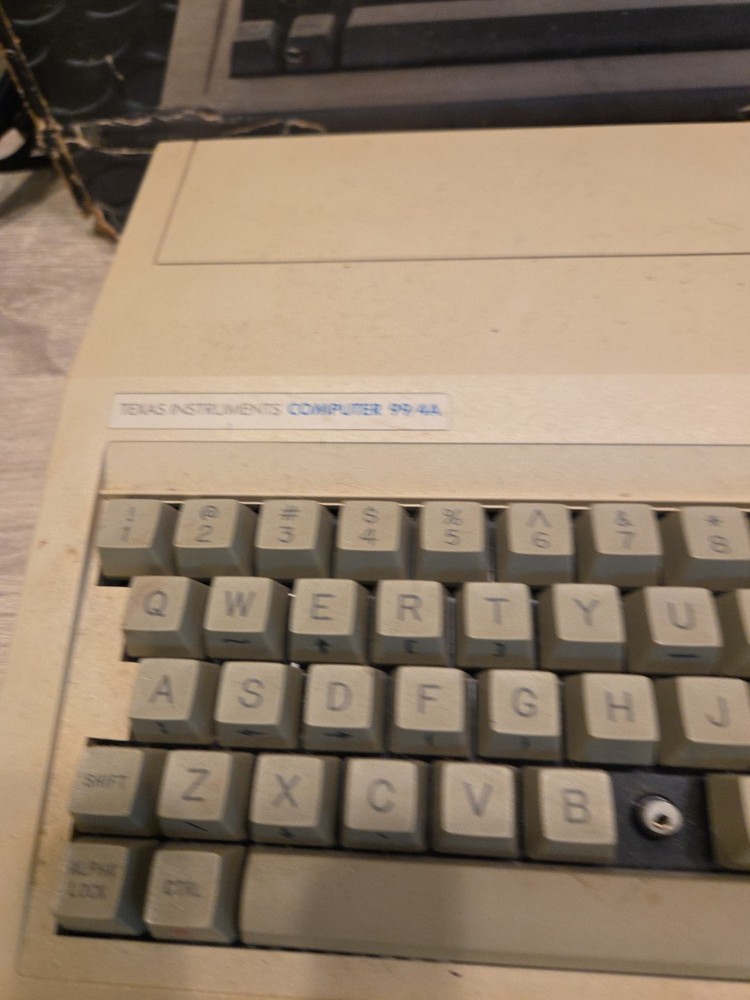 Vintage Texas Instruments Ti-99/4A (PHCOO4A) Home Computer Bundle Untested