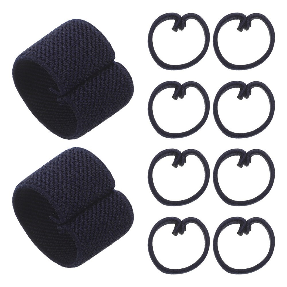 10 Pcs Elastic Waistband Retainer Backpack Strap Keepers Belt Loop