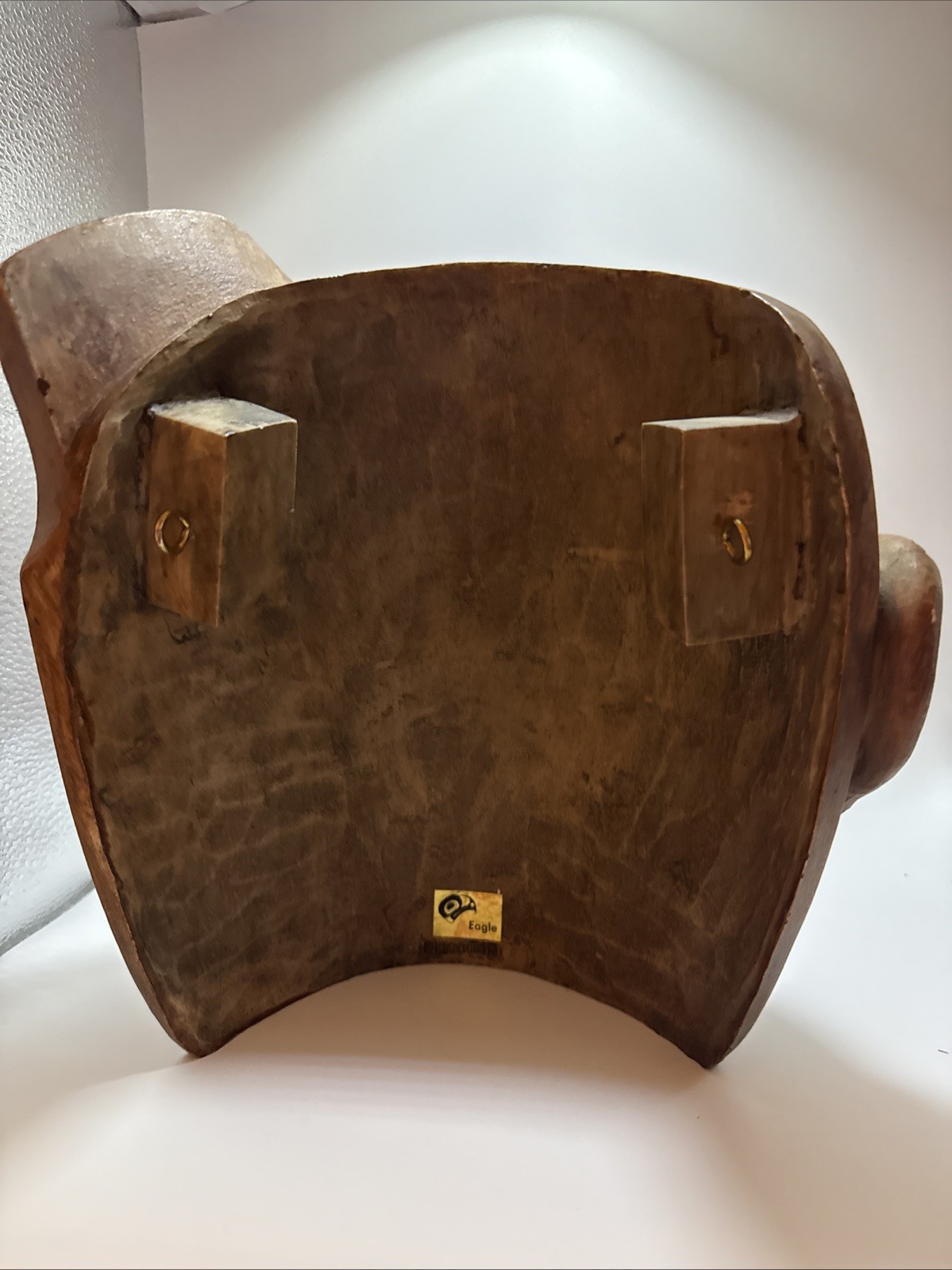 Vintage 1998 Longwinters Kwakiutl Style Eagle / Human Split Face Mask ~10”