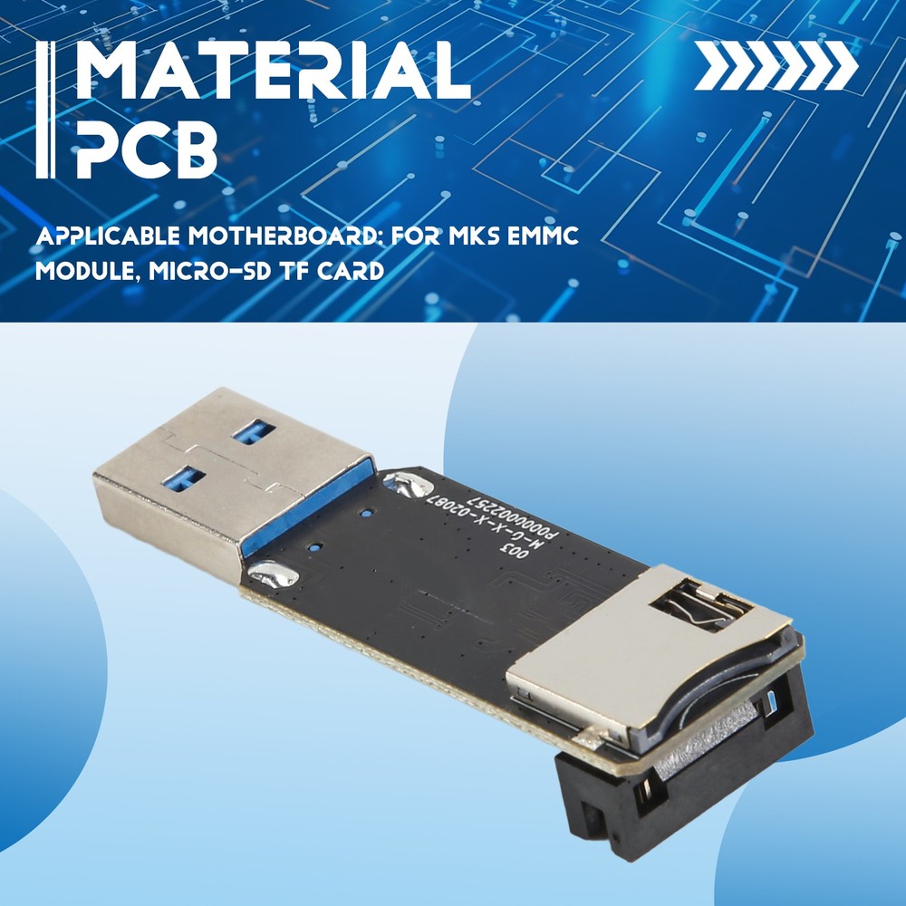 For EMMC-ADAPTER V2 USB 3.0 Card Reader for EMMC Module Micro- TF2931