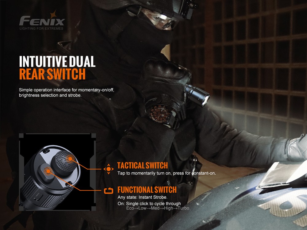 Fenix TK20R v2.0 3000 Lumen Rechargeable Flashlight