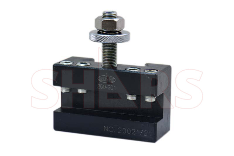 Shars 10 - 15" CNC BXA Wedge Quick Change Tool Post Set 250-222 + Certificate M}