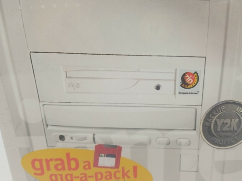 Iomega Zip 100 ATAPI IDE Internal Drive SuperFloppy Disks NEW