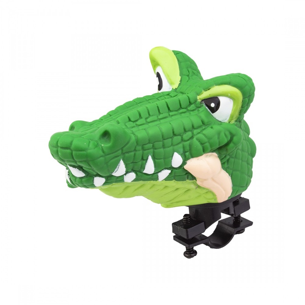Sunlite Bicycle Squeeze Horn with Handlebar Mount - Alligator