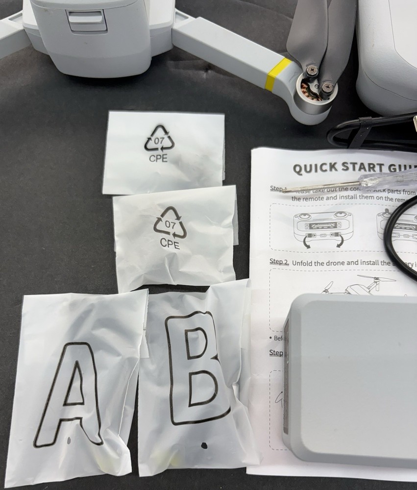 Snaptain Drone - P30 Pro 4K Camera GPS and Remote Controller, Case, Extras