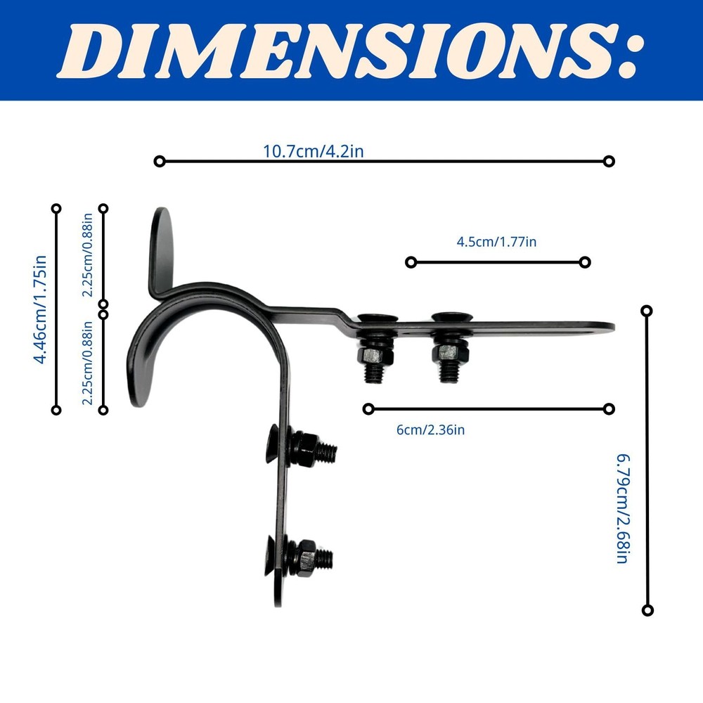 Mailbox Latch Handle Kit - Durable Replacement Set for Easy Mailbox Repair