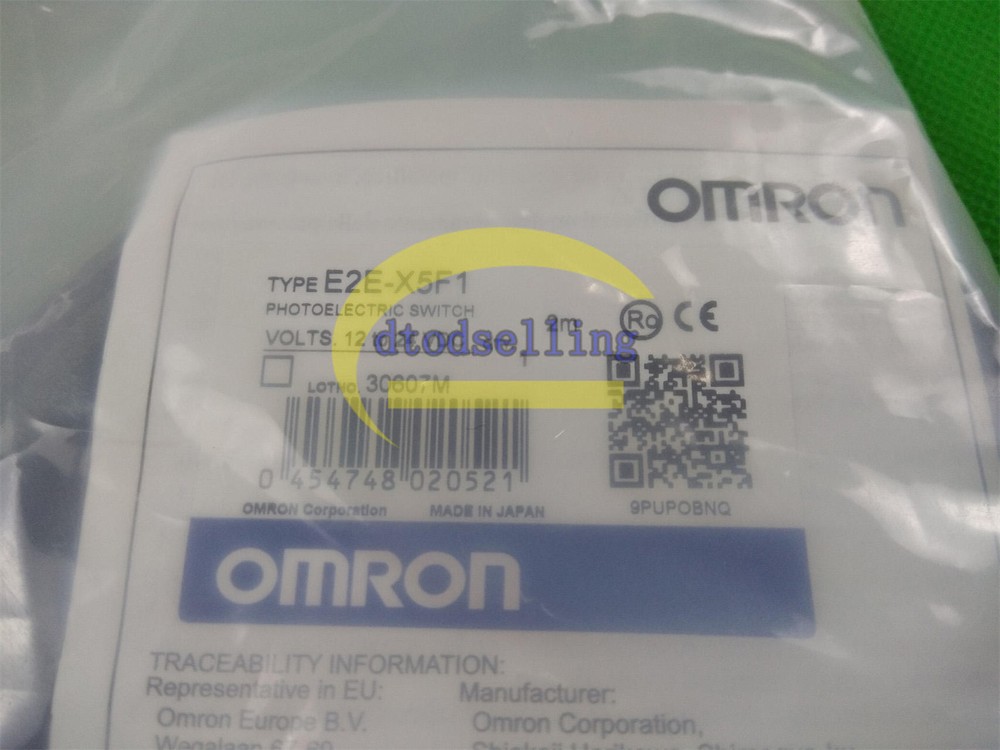 one OMRON Proximity Switch Sensor E2E-X5F1 E2EX5F1 NEW
