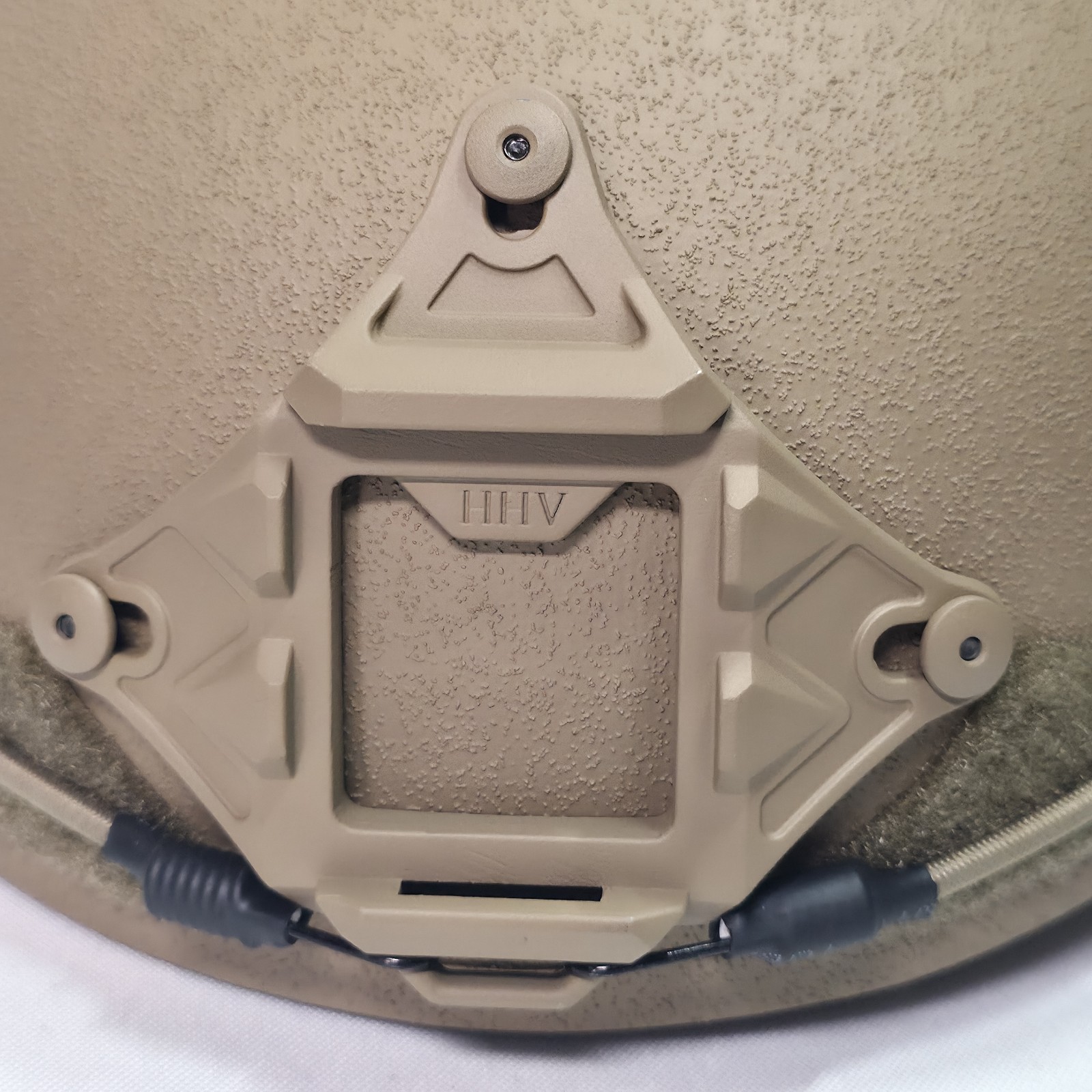 Hard Head Veterans HHV ATE Tactical Military Helmet Large Coyote w/Mount/Cover