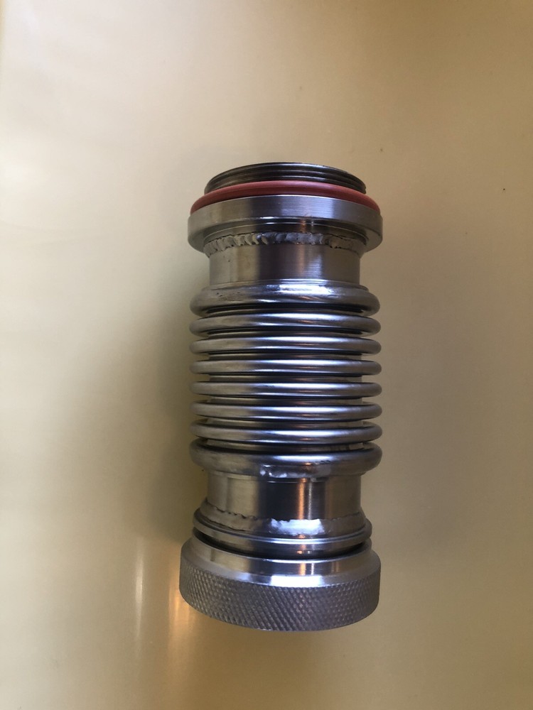 Vacuum Flex Bellows, ID:1-8/3, 4” long