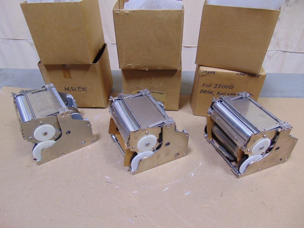 3 New Foxboro Roll Chart Drive Assembly Part