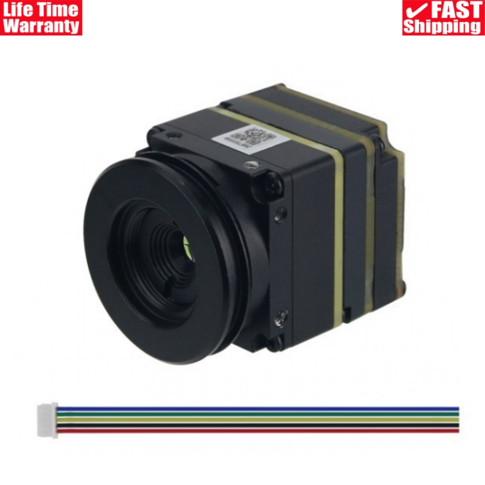 256X192 6.8MM Lens Thermal Imaging Camera Module for FPV Drones w/CVBS Interface