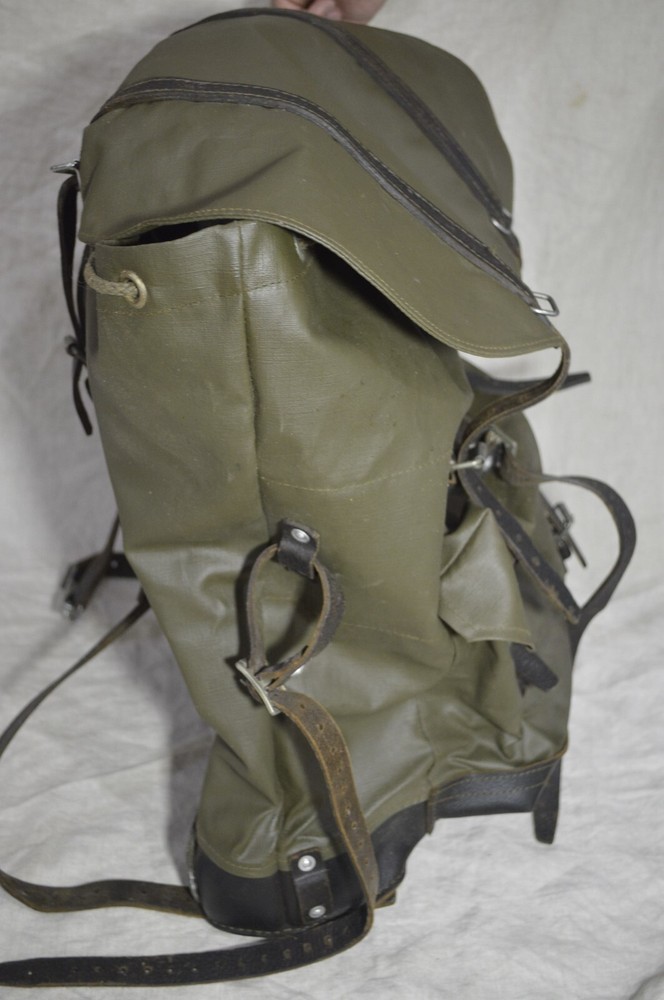 Swiss Military Surplus Rubberized Waterproof  Rucksack/Backpack