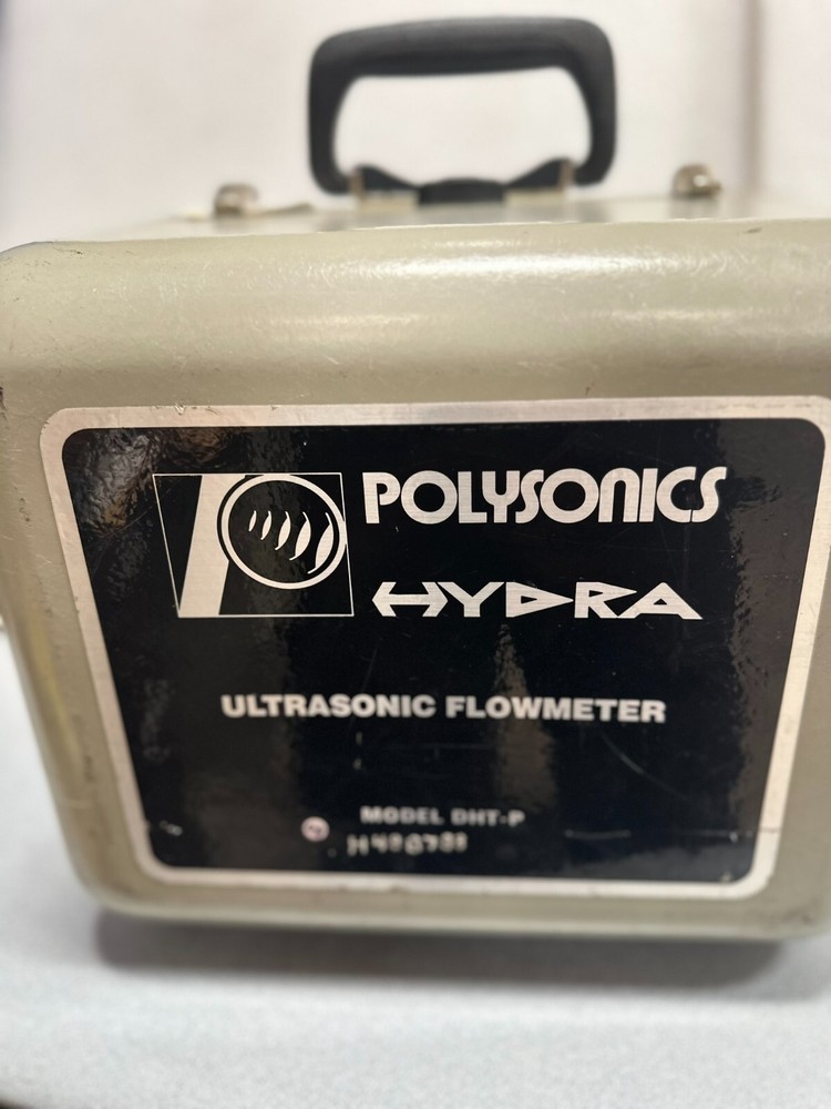POLYSONICS HYDRA ULTRASONIC FLOWMETER MODEL DHT-P AWESOME!!