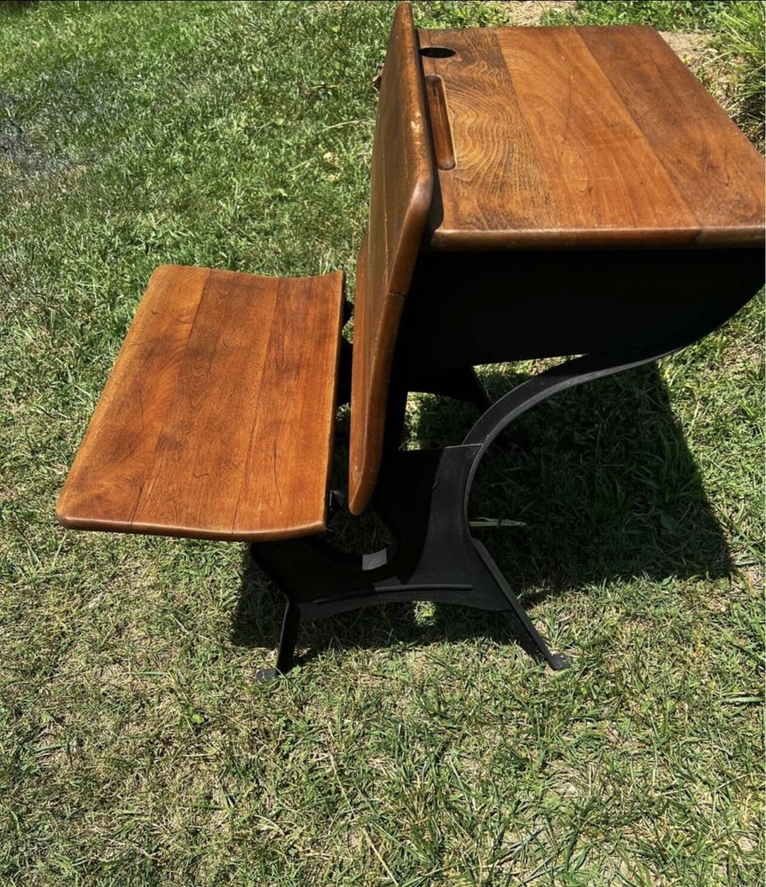 Antique Student Desk