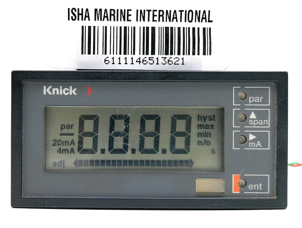 Knick Digital Indicators 820 S1 R Process Digital Indicator