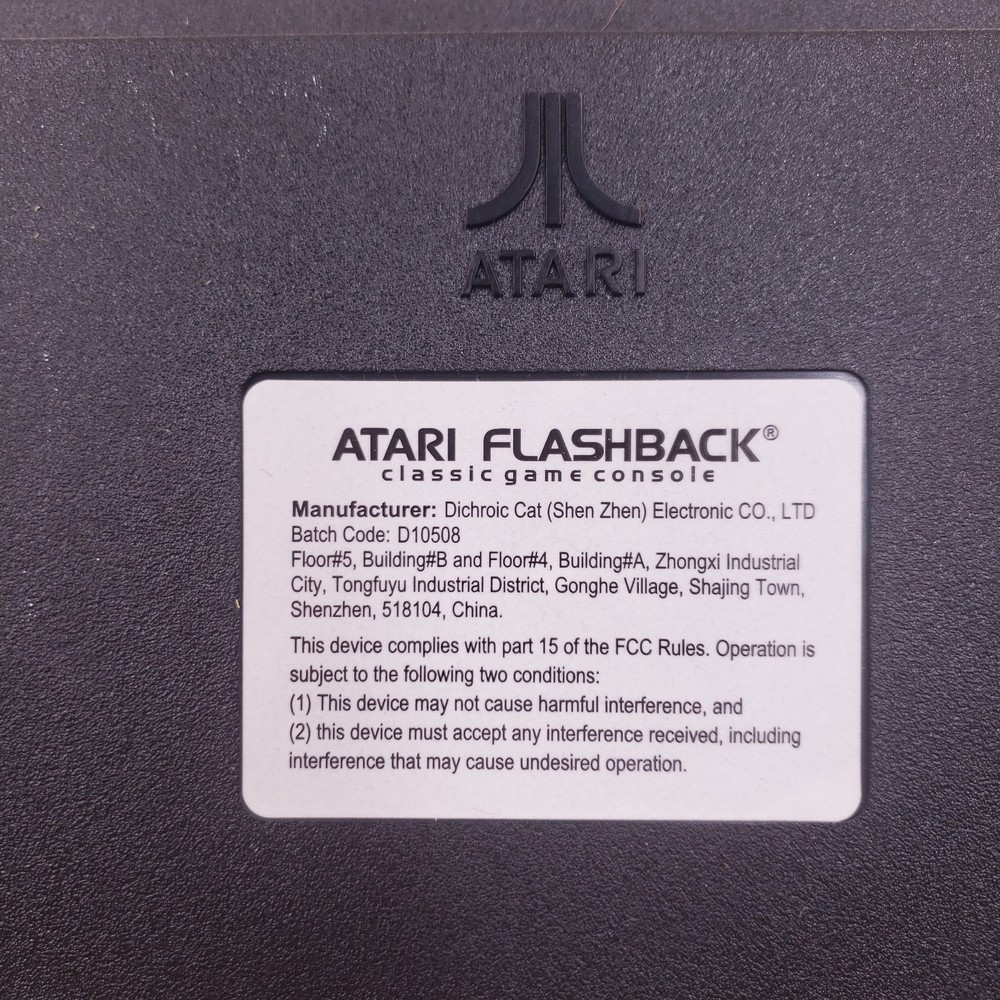 Atari Flashback With Wireless Controllers And Cords - Retro ConsoleTested D10508