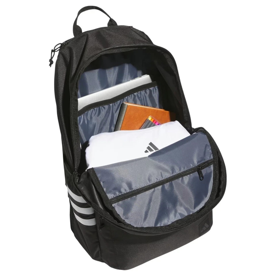 NEW Adidas Classic 3S 5 Backpack, Black/White