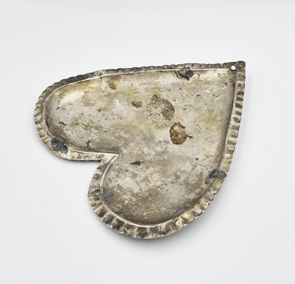 18TH CENTURY DUTCH SOLID SILVER ENGRAVED PLAQUE / PANEL c1765