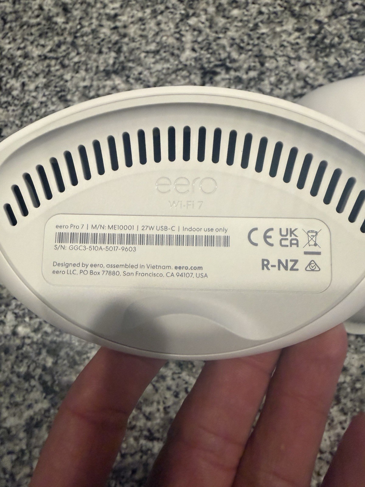 eero Pro 7 2-Pack – Open Box – Tri-Band Wi-Fi 7 Mesh System