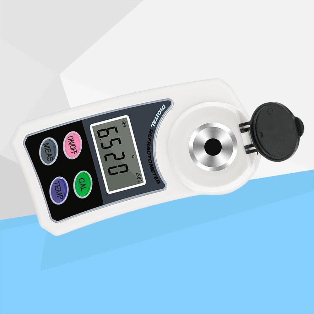 0-28% Digital LCD Refractometer Salinity Test Salinometer Automatic Temperatur7R