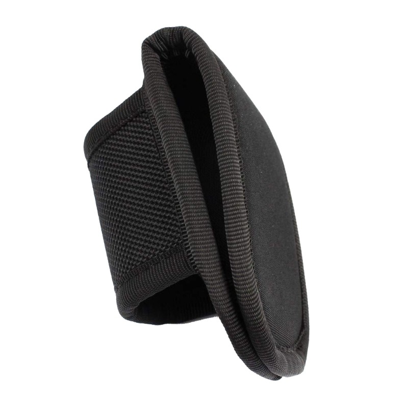 Open Top D Cell Compact Light Holder Camping PU Leather Flashlight Pouch Holster